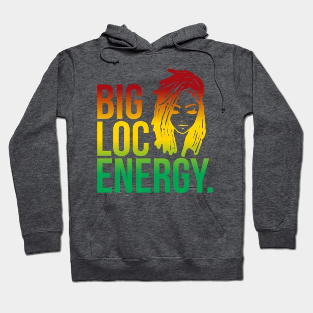 Locs tshirt, Big Loc Energy Shirt, Loc'd Shirt, Loc's shirt Hoodie by For the culture tees